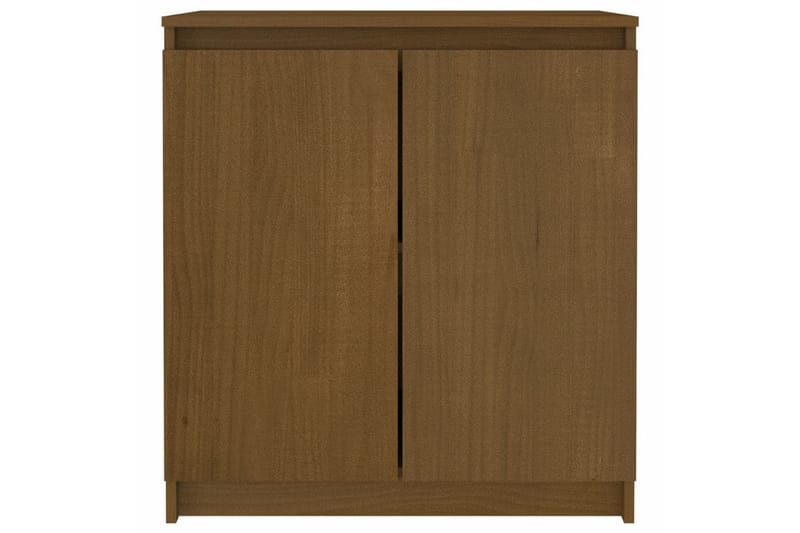 Skänk honungsbrun 60x36x65 cm massiv furu - Brun - F�örvaring - Förvaringsmöbler - Sideboard & skänk