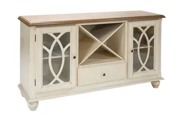 Skänk LILY 152x46xH84cm ekfanér på MDF - Förvaring - Förvaringsmöbler - Sideboard & skänk