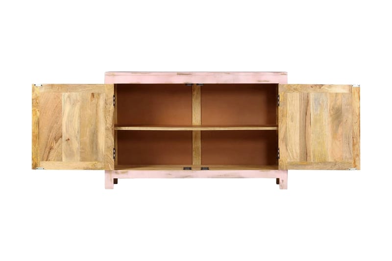 Skänk ljusrosa 110x35x70 cm massivt mangoträ - Rosa - Förvaring - Förvaringsmöbler - Sideboard & skänk