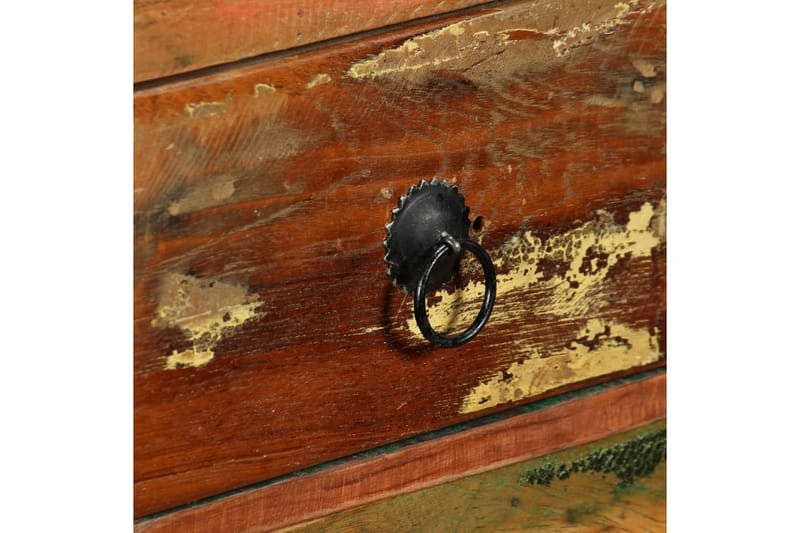 Skänk massivt återvunnet trä 120x35x76 cm - Brun - Förvaring - Förvaringsmöbler - Sideboard & skänk