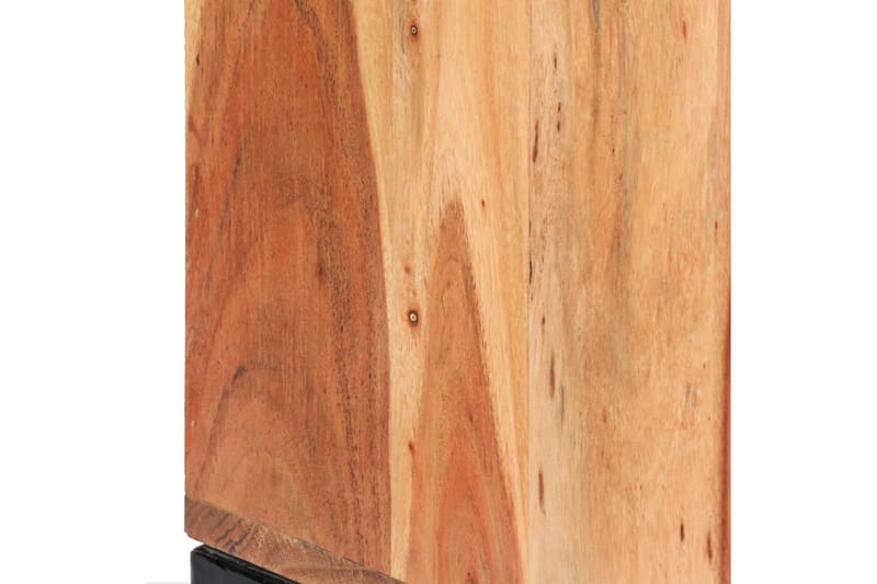 Skänk massivt akaciaträ 145x40x80 cm - Brun - Sideboard & skänk