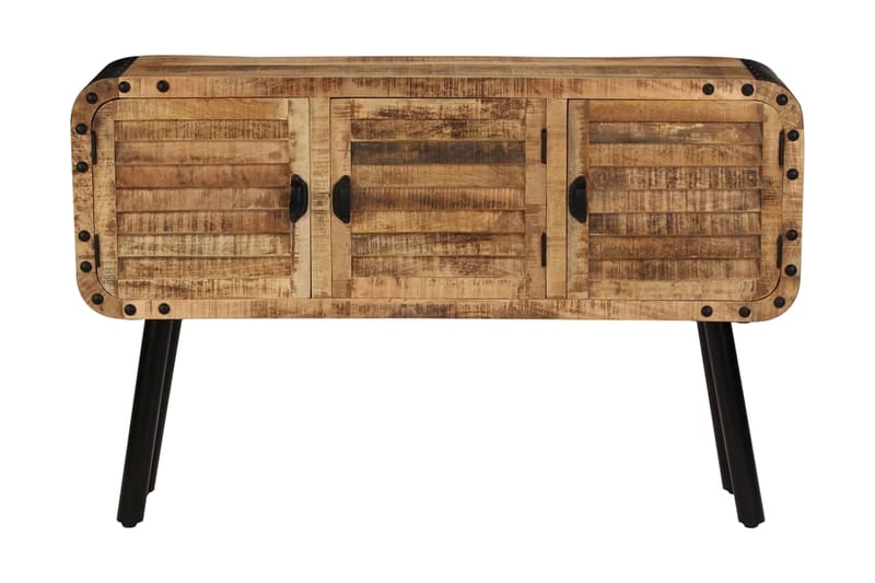 Skänk massivt mangoträ 120x30x76 cm - Brun - Sideboard & skänk