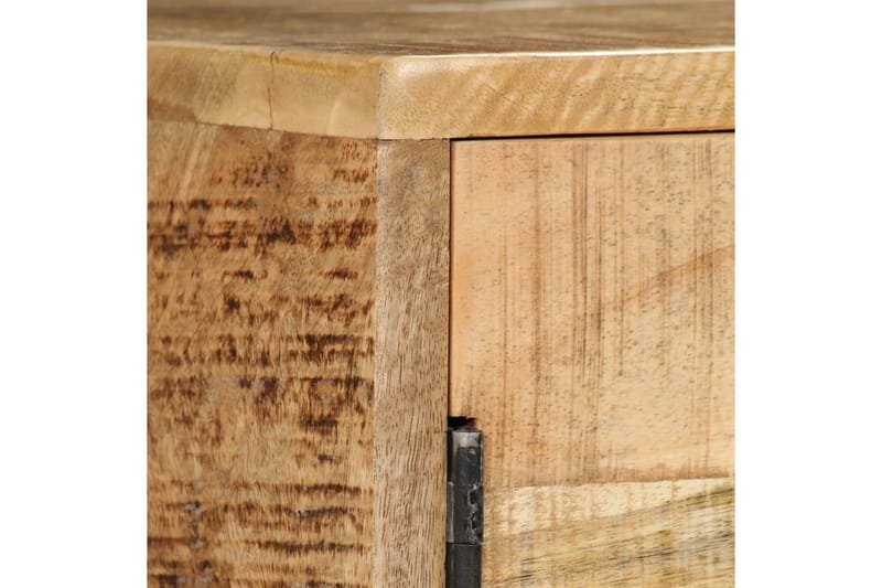 Skänk massivt mangoträ 150x40x80 cm - Brun - Förvaring - Förvaringsmöbler - Sideboard & skänk