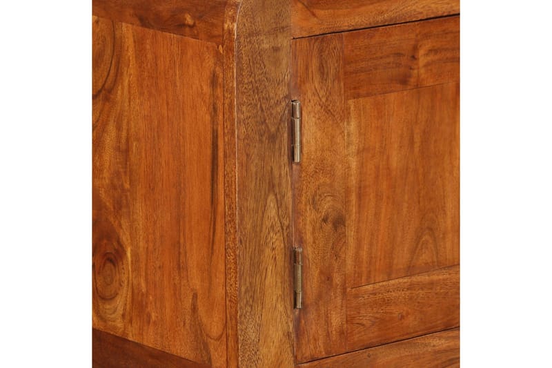 Skänk massivt trä med sheesham-ytbehandling 120x30x75 cm - Brun - Sideboard & skänk