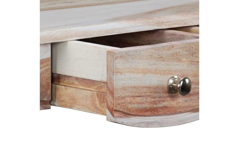 Skänk med 3 lådor massivt sheeshamträ 110x40x76 cm - Brun - Förvaring - Förvaringsmöbler - Sideboard & skänk