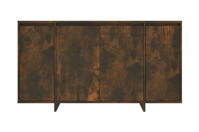 Skänk rökfärgad ek 135x41x75 cm spånskiva - Rökfärgad ek - Förvaring - Förvaringsmöbler - Sideboard & skänk