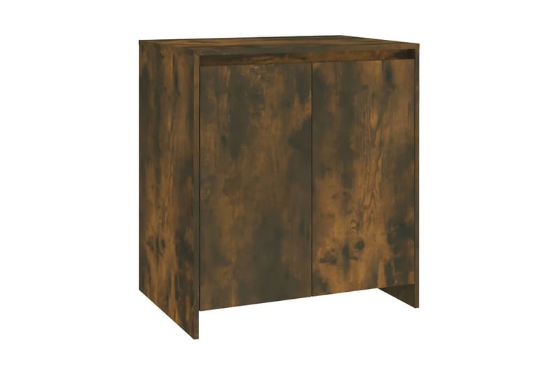 Skänk rökfärgad ek 70x40x73,5 cm spånskiva - Brun - Förvaring - Förvaringsmöbler - Sideboard & skänk