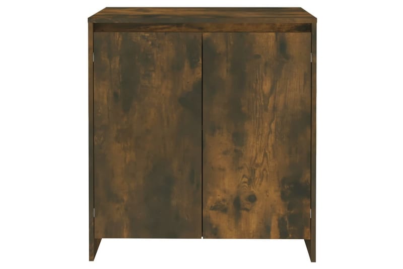 Skänk rökfärgad ek 70x40x73,5 cm spånskiva - Brun - Förvaring - Förvaringsmöbler - Sideboard & skänk