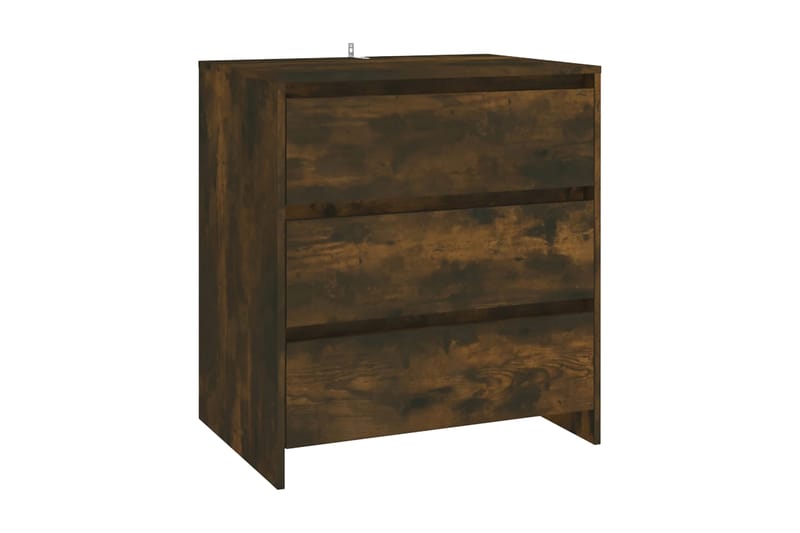 Skänk rökfärgad ek 70x41x75 cm spånskiva - Rökfärgad ek - Förvaring - Förvaringsmöbler - Sideboard & skänk