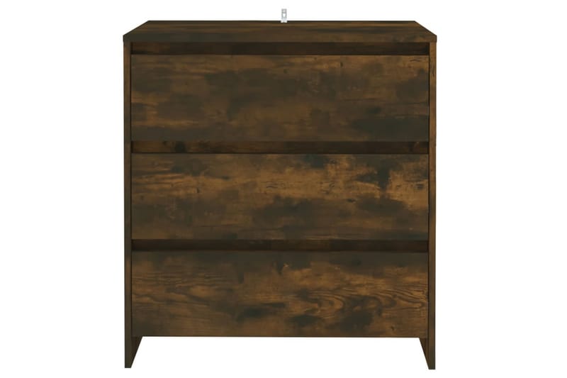 Skänk rökfärgad ek 70x41x75 cm spånskiva - Rökfärgad ek - Förvaring - Förvaringsmöbler - Sideboard & skänk