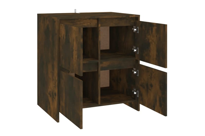 Skänk rökig ek 70x41x75 cm spånskiva - Rökig ek - Förvaring - Förvaringsmöbler - Sideboard & skänk