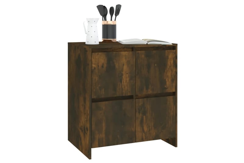 Skänk rökig ek 70x41x75 cm spånskiva - Rökig ek - Förvaring - Förvaringsmöbler - Sideboard & skänk
