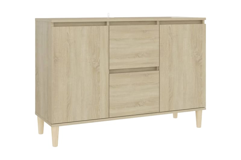 Skänk sonoma-ek 103,5x35x70 cm spånskiva - Brun - Sideboard & skänk