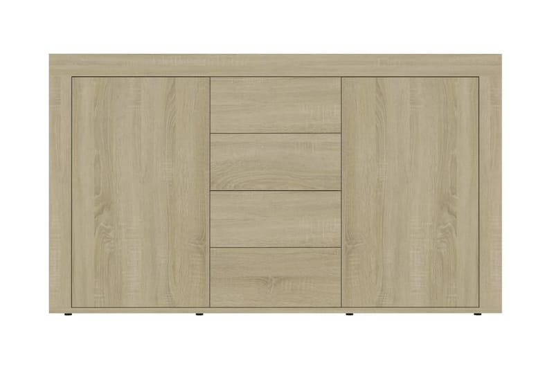 Skänk sonoma-ek 120x36x69 cm spånskiva - Brun - Förvaring - Förvaringsmöbler - Sideboard & skänk