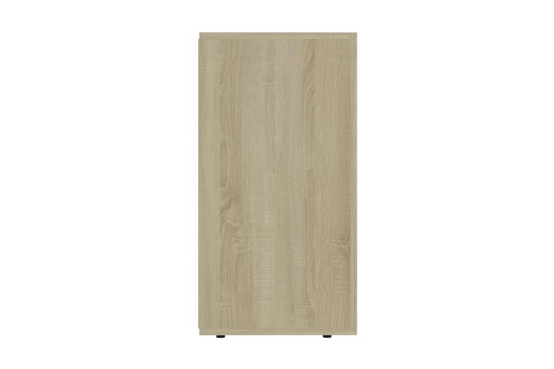 Skänk sonoma-ek 120x36x69 cm spånskiva - Brun - Förvaring - Förvaringsmöbler - Sideboard & skänk