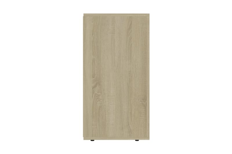 Skänk sonoma-ek 120x36x69 cm spånskiva - Brun - Sideboard & skänk