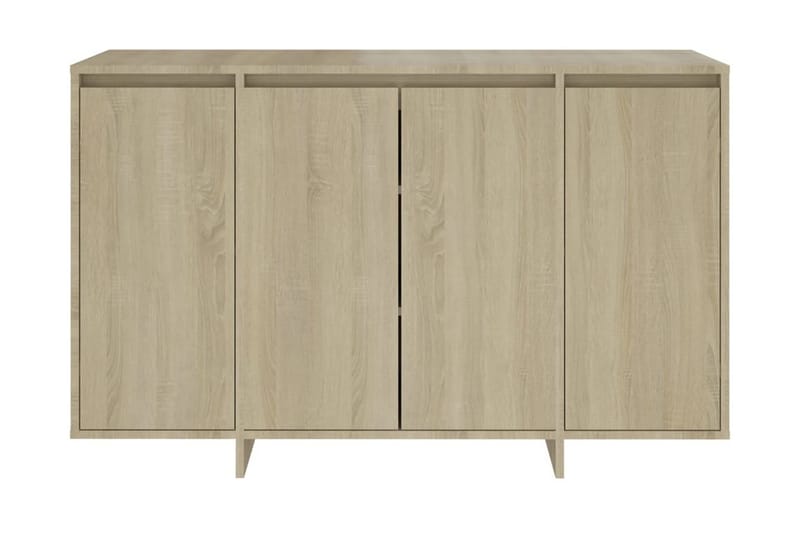 Skänk sonoma-ek 120x41x75 cm spånskiva - Ek - Förvaring - Förvaringsmöbler - Sideboard & skänk