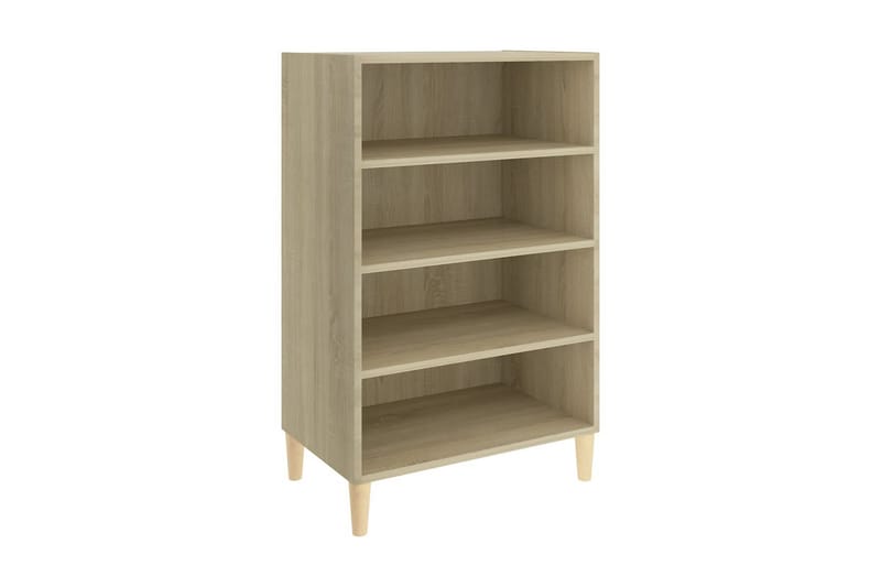 Skänk sonoma-ek 57x35x90 cm spånskiva - Brun - Förvaring - Förvaringsmöbler - Sideboard & skänk