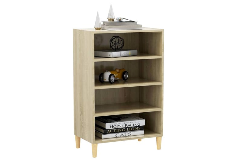 Skänk sonoma-ek 57x35x90 cm spånskiva - Brun - Förvaring - Förvaringsmöbler - Sideboard & skänk
