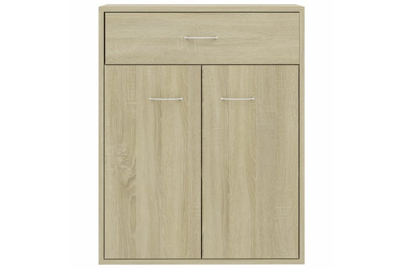 Skänk sonoma-ek 60x30x75 cm spånskiva - Brun - Förvaring - Förvaringsmöbler - Sideboard & skänk