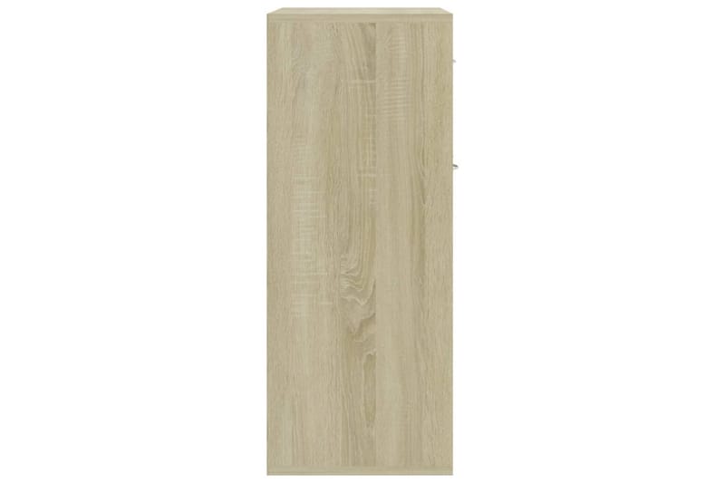Skänk sonoma-ek 60x30x75 cm spånskiva - Brun - Förvaring - Förvaringsmöbler - Sideboard & skänk