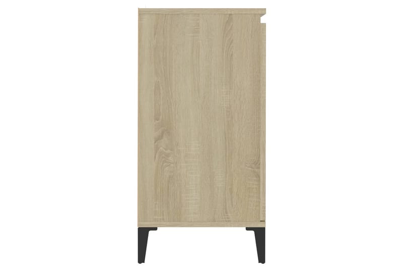 Skänk sonoma-ek 60x30x75 cm spånskiva - Ek - Förvaring - Förvaringsmöbler - Sideboard & skänk