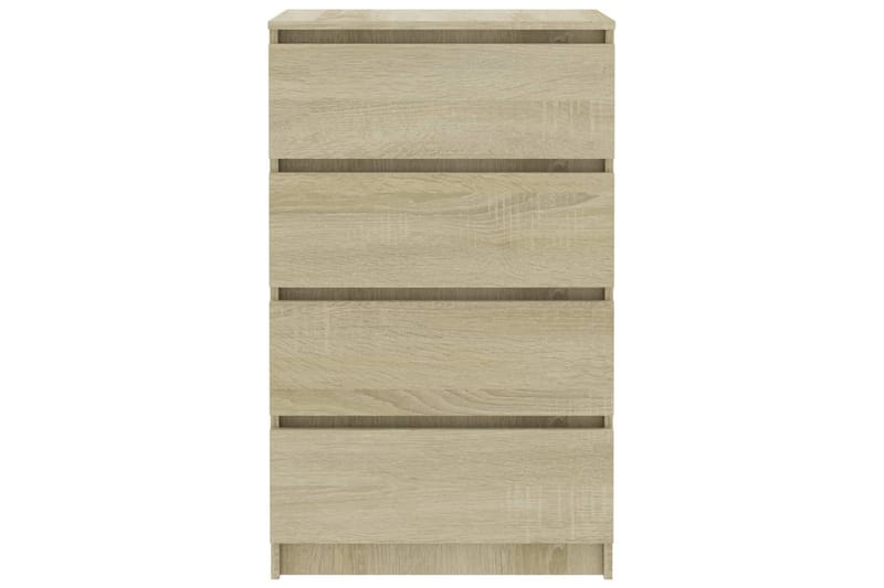 Skänk sonoma-ek 60x35x98,5 cm spånskiva - Brun - Förvaring - Förvaringsmöbler - Sideboard & skänk