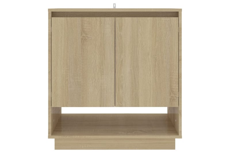Skänk sonoma-ek 70x41x75 cm spånskiva - Ek - Förvaring - Förvaringsmöbler - Sideboard & skänk