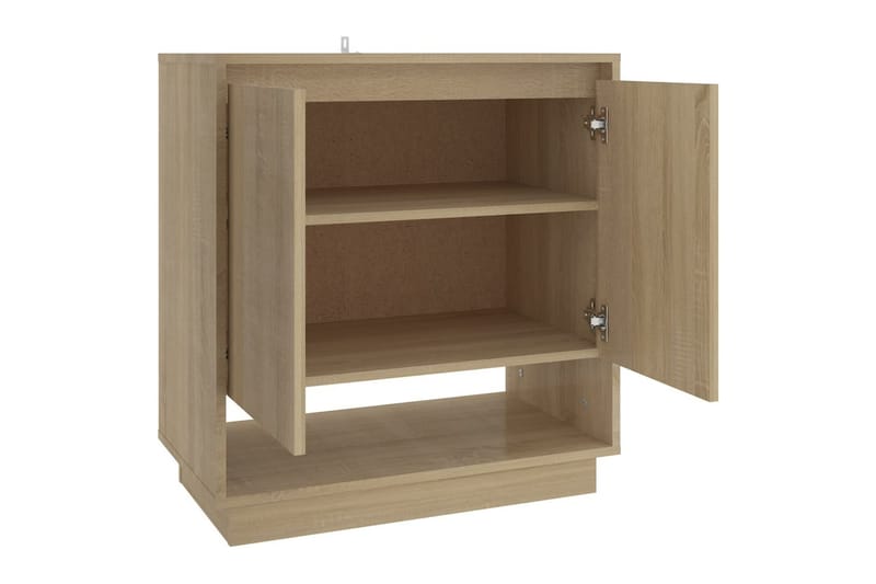 Skänk sonoma-ek 70x41x75 cm spånskiva - Ek - Förvaring - Förvaringsmöbler - Sideboard & skänk