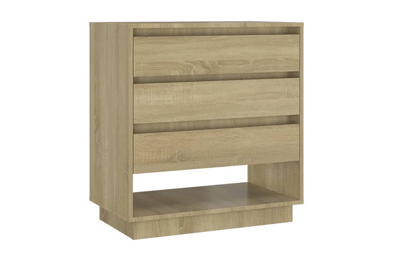 Skänk sonoma-ek 70x41x75 cm spånskiva - Ek - Förvaring - Förvaringsmöbler - Sideboard & skänk