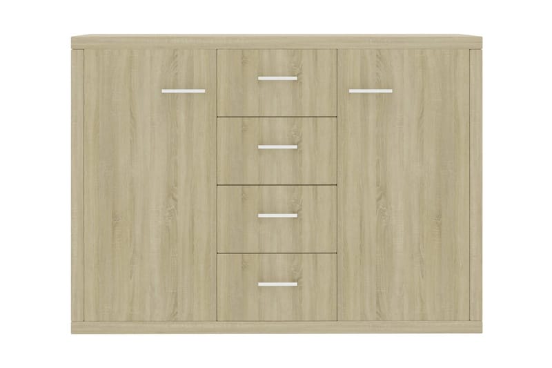Skänk sonoma-ek 88x30x65 cm spånskiva - Brun - Förvaring - Förvaringsmöbler - Sideboard & skänk