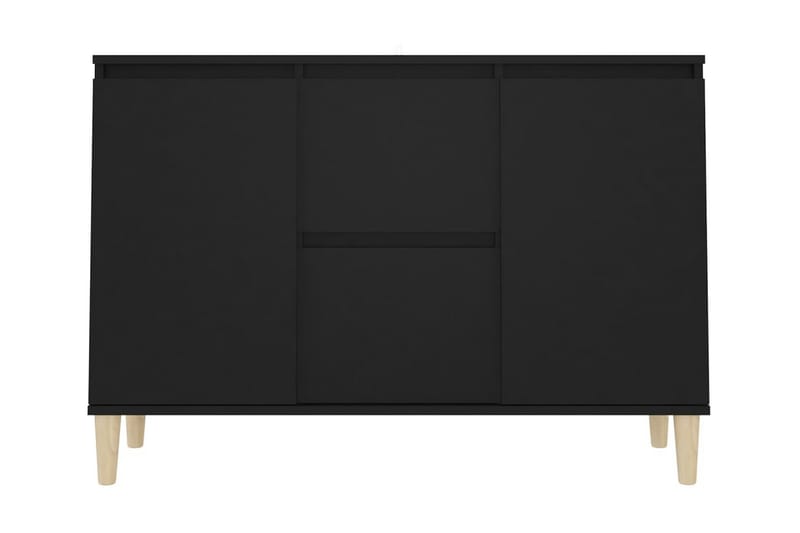 Skänk svart 103,5x35x70 cm spånskiva - Svart - Sideboard & skänk