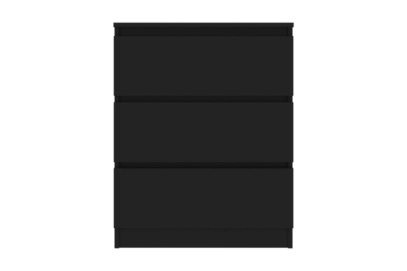 Skänk svart 60x33,5x76 cm spånskiva - Svart - Förvaring - Förvaringsmöbler - Sideboard & skänk