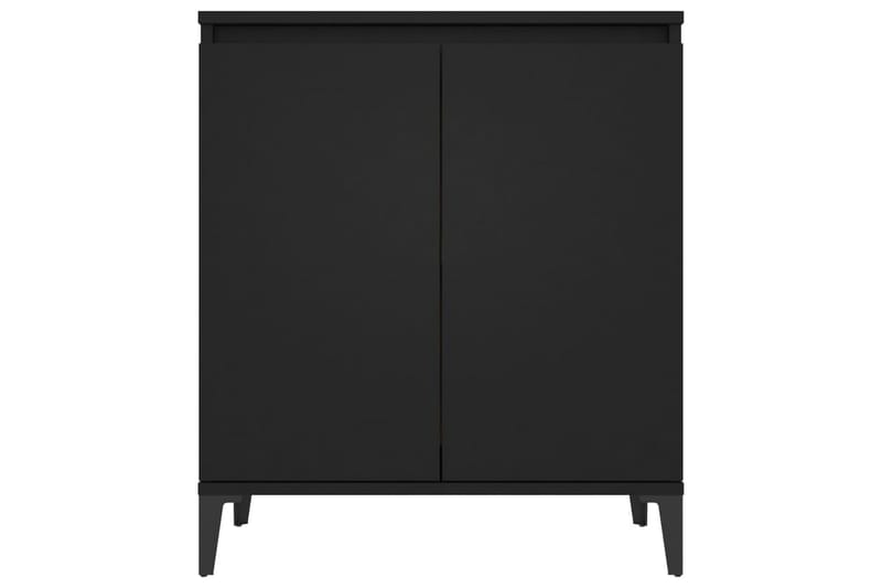 Skänk svart 60x35x70 cm spånskiva - Svart - Sideboard & skänk