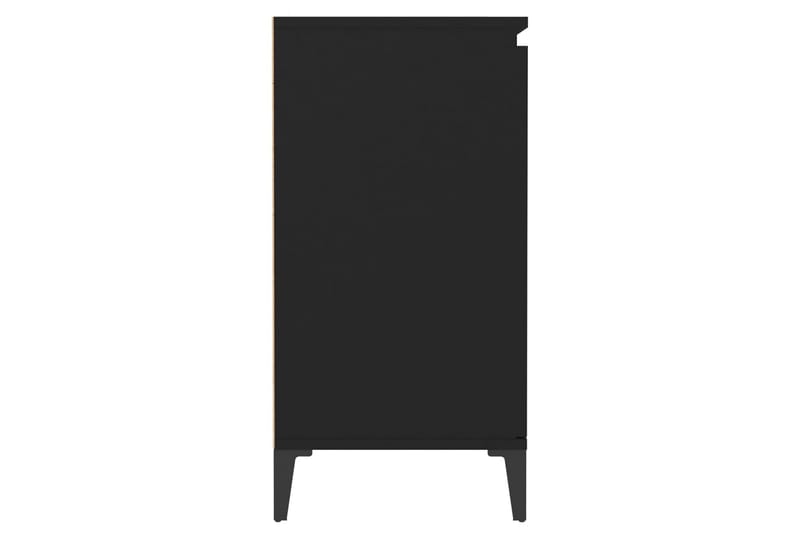 Skänk svart 60x35x70 cm spånskiva - Svart - Förvaring - Förvaringsmöbler - Sideboard & skänk