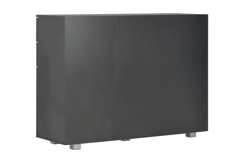 Skänk svart högglans 107x35x76 cm - Svart - Sideboard & skänk