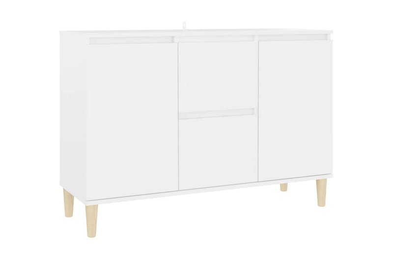 Skänk vit 103,5x35x70 cm spånskiva - Vit - Sideboard & skänk