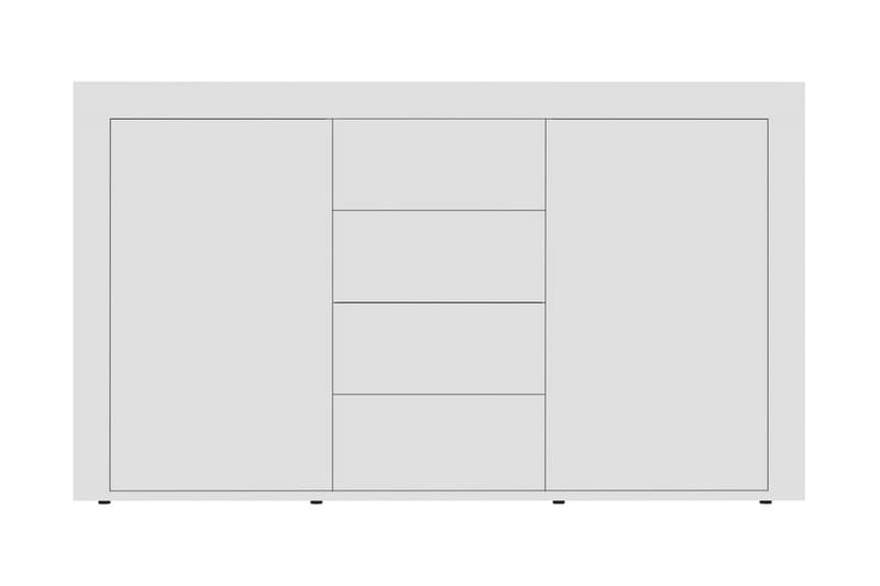 Skänk vit 120x36x69 cm spånskiva - Vit - Sideboard & skänk
