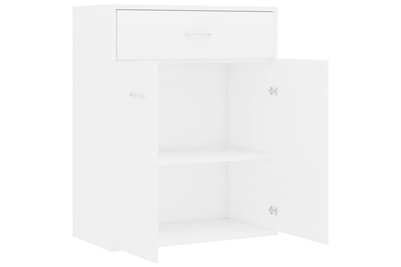 Skänk vit 60x30x75 cm spånskiva - Vit - Förvaring - Förvaringsmöbler - Sideboard & skänk