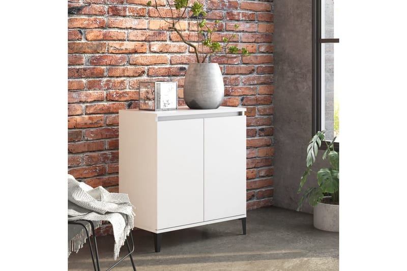 Skänk vit 60x35x70 cm spånskiva - Vit - Förvaring - Förvaringsmöbler - Sideboard & skänk