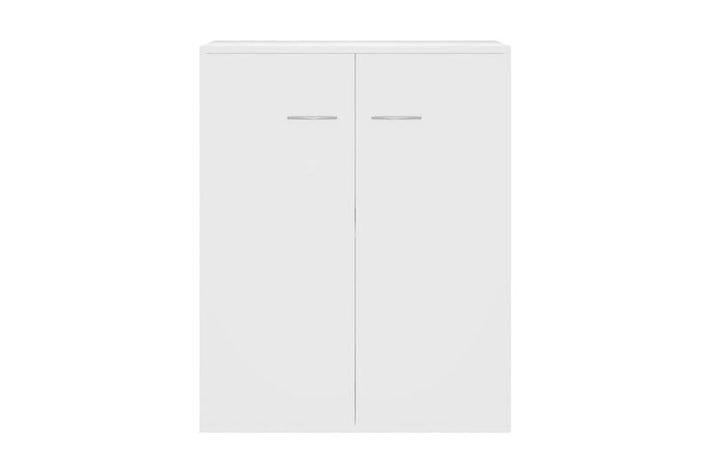 Skänk vit högglans 60x30x75 cm spånskiva - Vit - Förvaring - Förvaringsmöbler - Sideboard & skänk