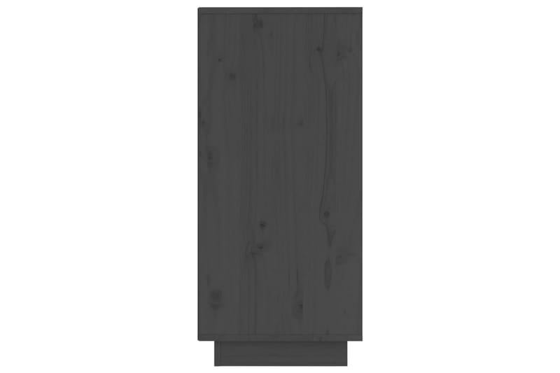 Skänkar 2 st grå 31,5x34x75 cm massiv furu - Grå - Förvaring - Förvaringsmöbler - Sideboard & skänk