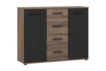 Sredets Sideboard 34x105 cm - Brun/Svart - Förvaring - Förvaringsmöbler - Sideboard & skänk