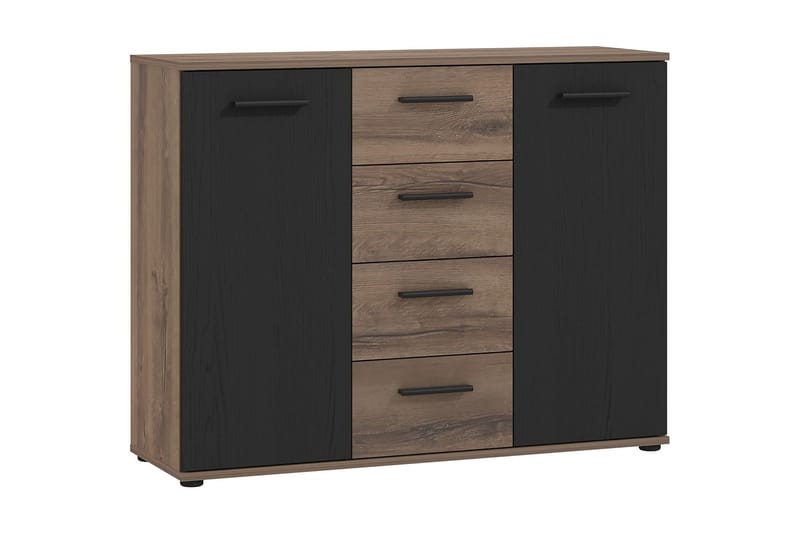 Sredets Sideboard 34x105 cm - Brun/Svart - Sideboard & skänk