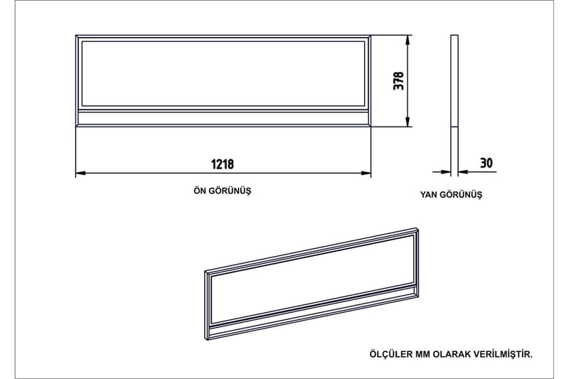 Susia Sidobord 180 cm - Guld|Svart - Förvaring - Förvaringsmöbler - Sideboard & skänk