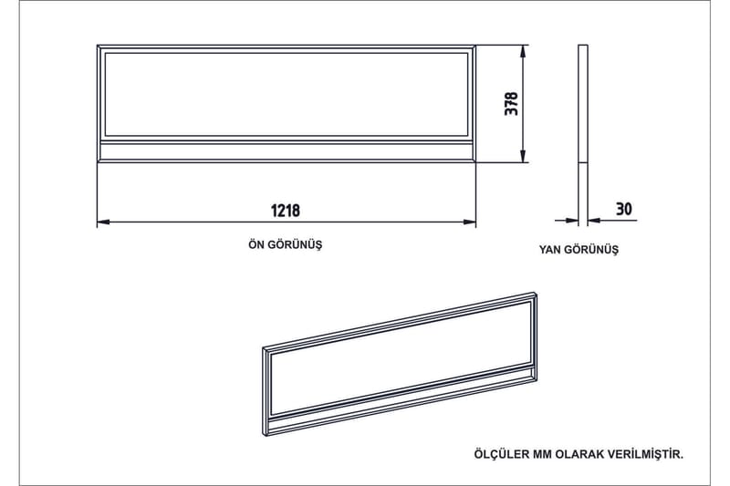 Susia Sidobord 180 cm - Guld|Svart - Förvaring - Förvaringsmöbler - Sideboard & skänk