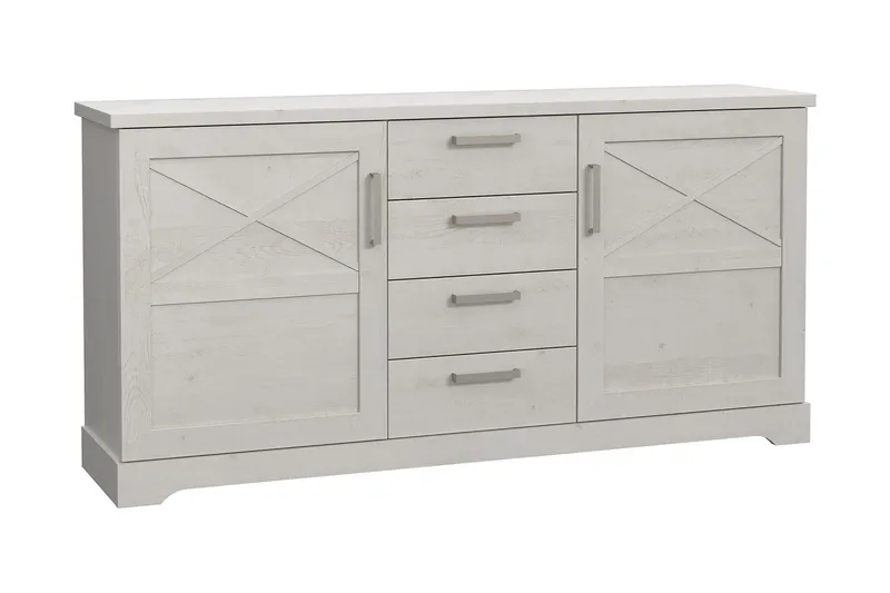 Svetis Sideboard 42x183 cm - Vit - Förvaring - Förvaringsmöbler - Sideboard & skänk