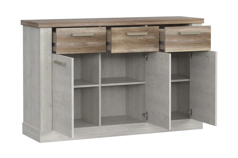 Talebi Skänk 41x141 cm - Brun/Vit - Förvaring - Förvaringsmöbler - Sideboard & skänk
