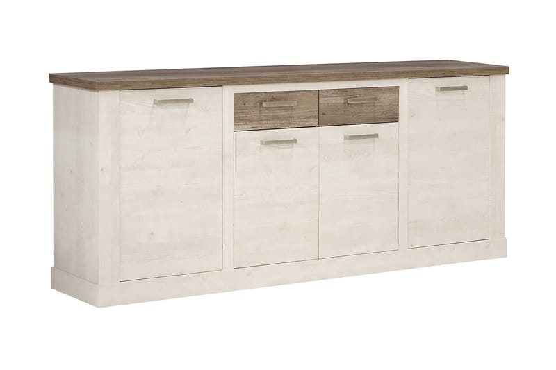 Talebi Skänk 41x213 cm - Brun/Vit - Sideboard & skänk