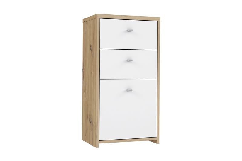 Toledor Sideboard 74x40 cm - Brun/Vit - Förvaring - Förvaringsmöbler - Sideboard & skänk